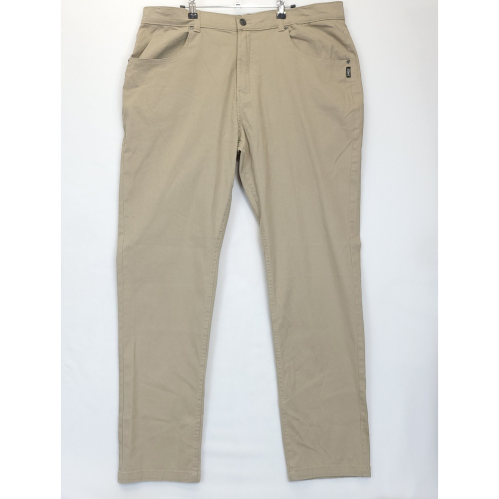 Silver Jeans Co Ashton 1349 Chino Pants Men 36 Beige Causal Khakis Everyday
